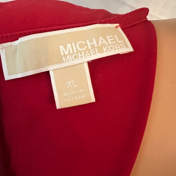 Michael Kors Red Mini Dress - Picture 9 of 9